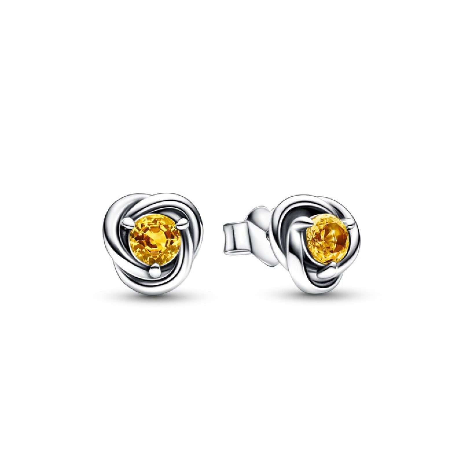 JewelryPalace Infiny Orecchini a bottone in argento sterling 925 JewelryPalace Infiny Orecchini a bottone in argento sterling 925