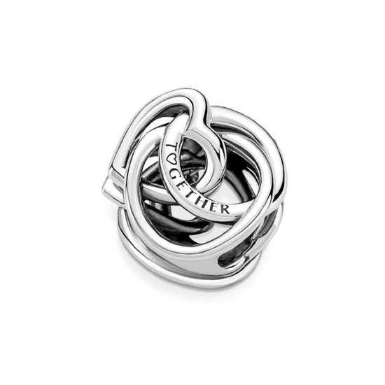 Charm Cuori Intrecciati Insieme Per Sempre 791507C00-4