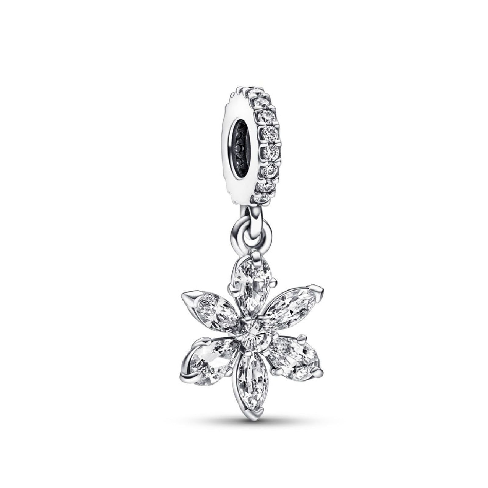 Lily Charmed - Ciondolo a forma di bourbon in argento Sterling 925 Lily Charmed - Ciondolo a forma di bourbon in argento Sterling 925