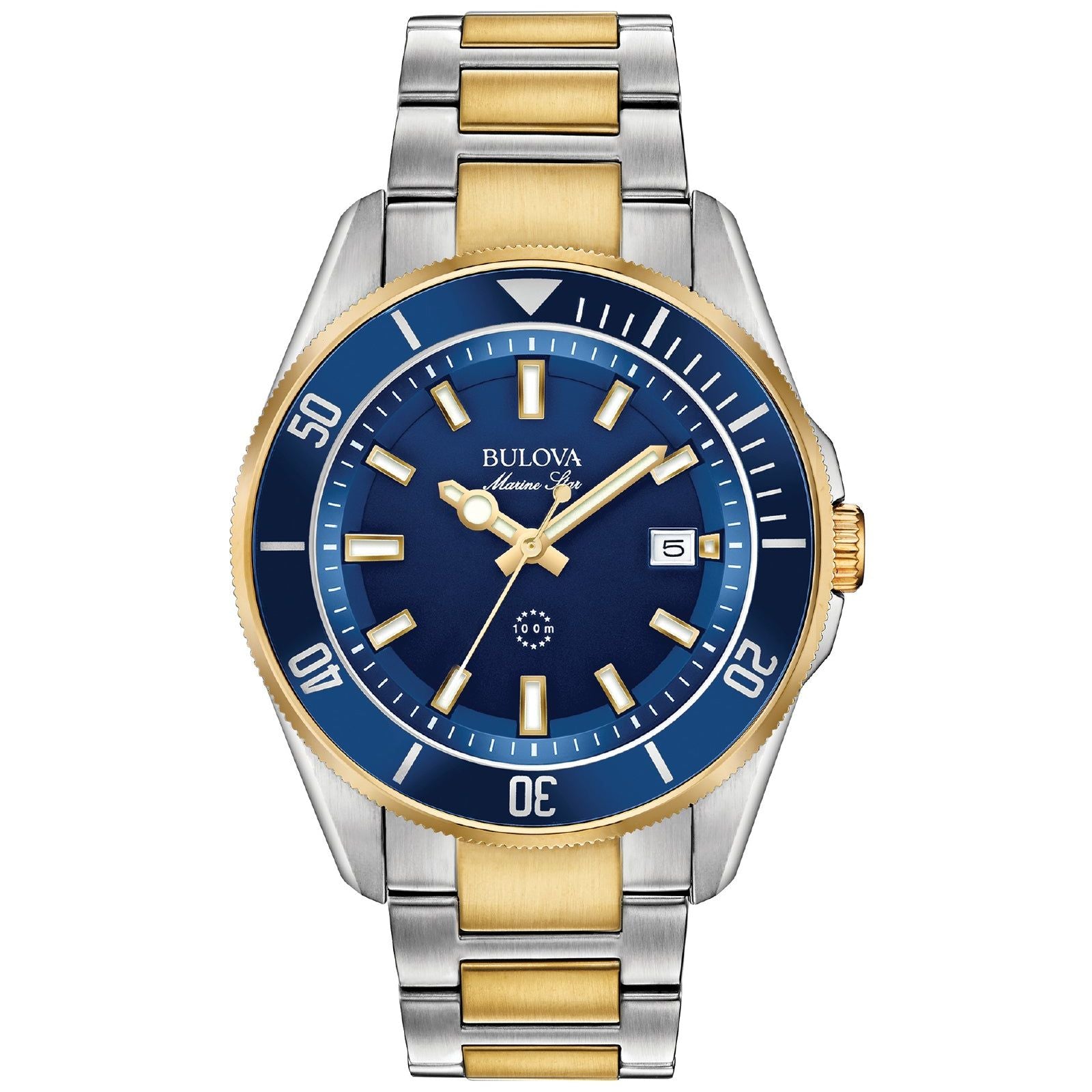 Orologio solo tempo Bulova Marine Star da uomo 98B334-1