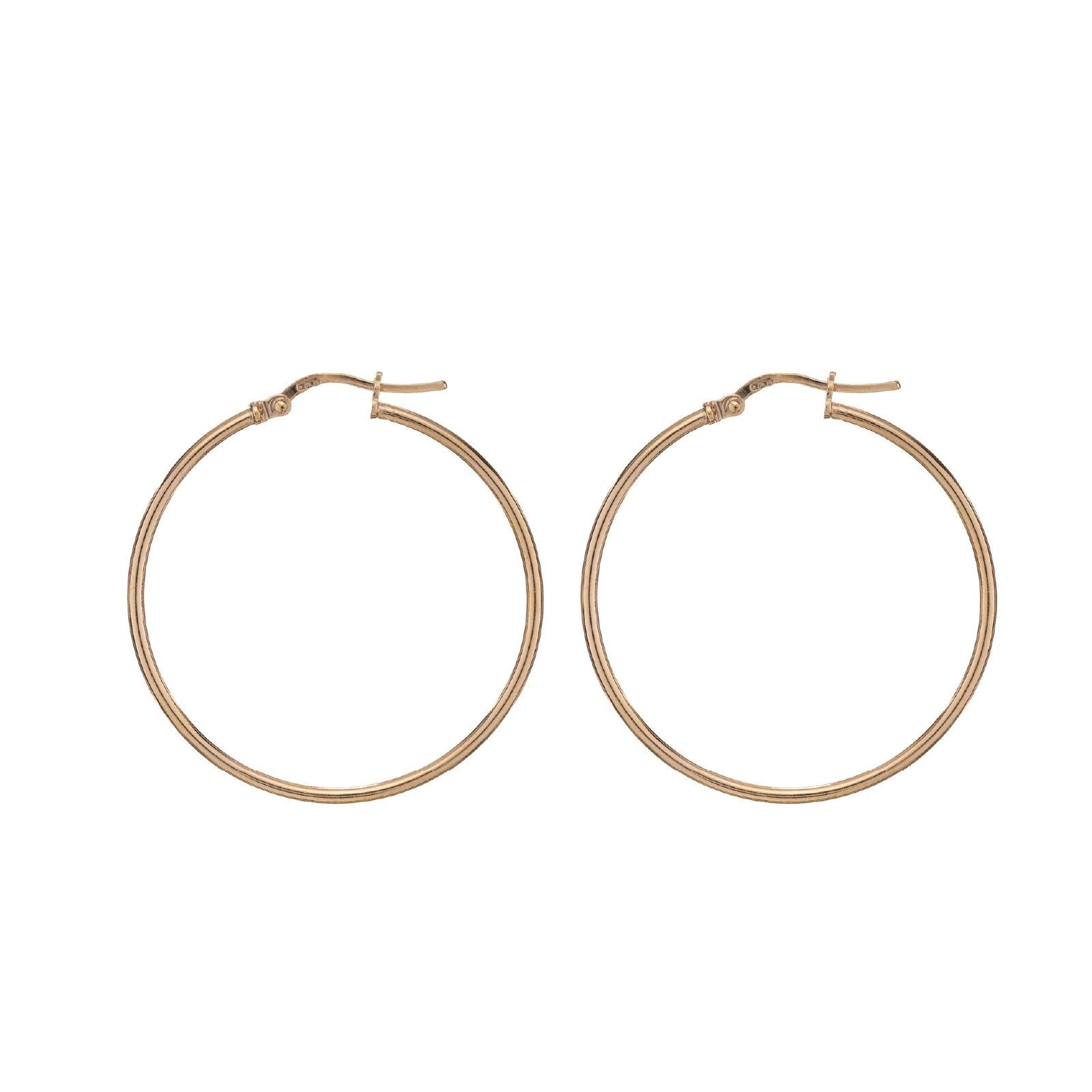 Elli Orecchini A Perno A Stella In Argento 925 E Oro Giallo 585 - Regalo Ideale Per Lei