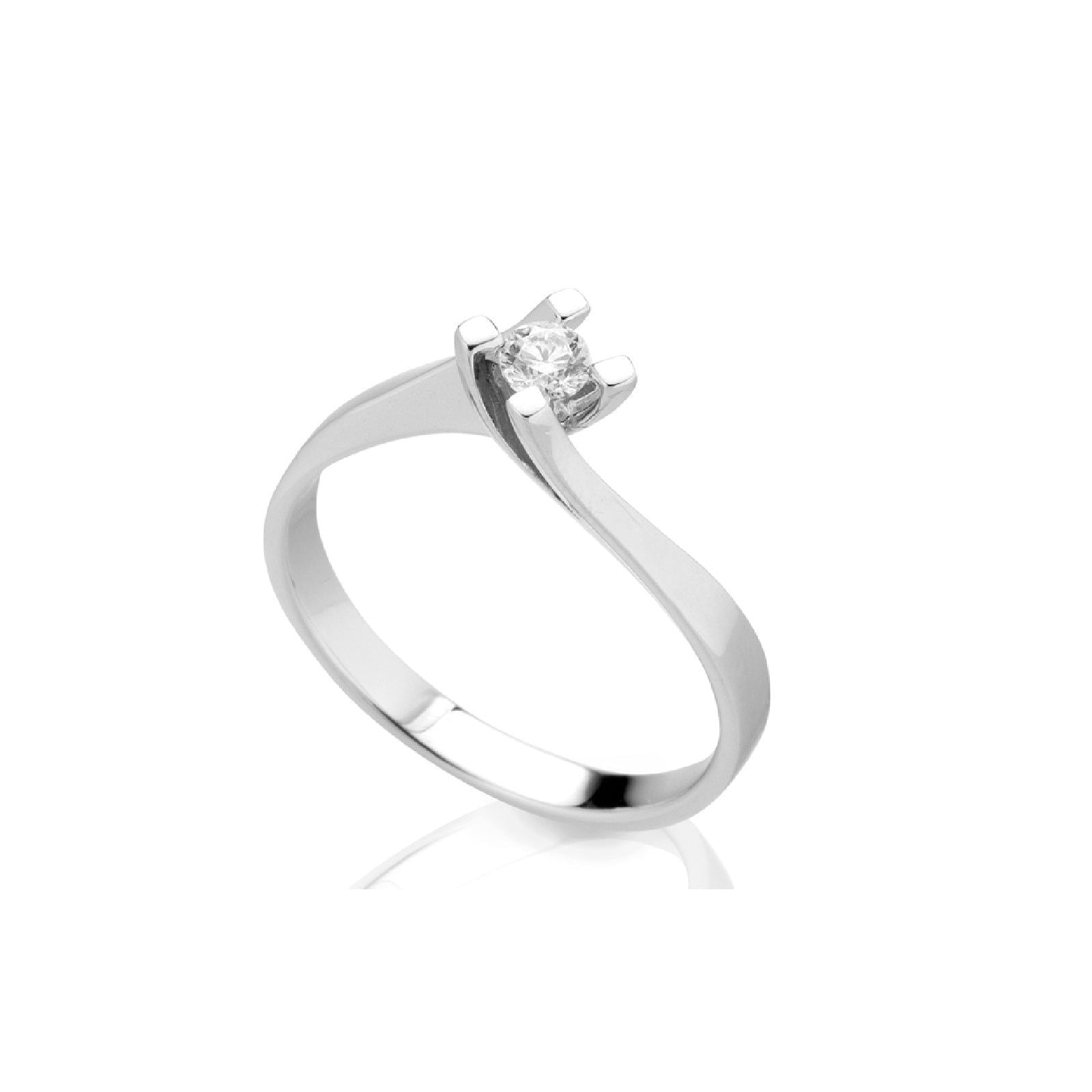 Anello PG Gioielli da donna in oro bianco ANS147L015 – JOY Gioielli