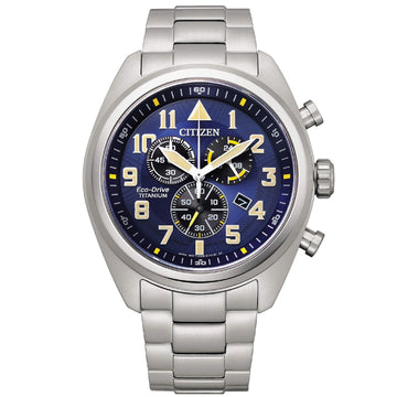 Orologio cronografo Citizen Super Titanium da uomo AT2480-81L-1