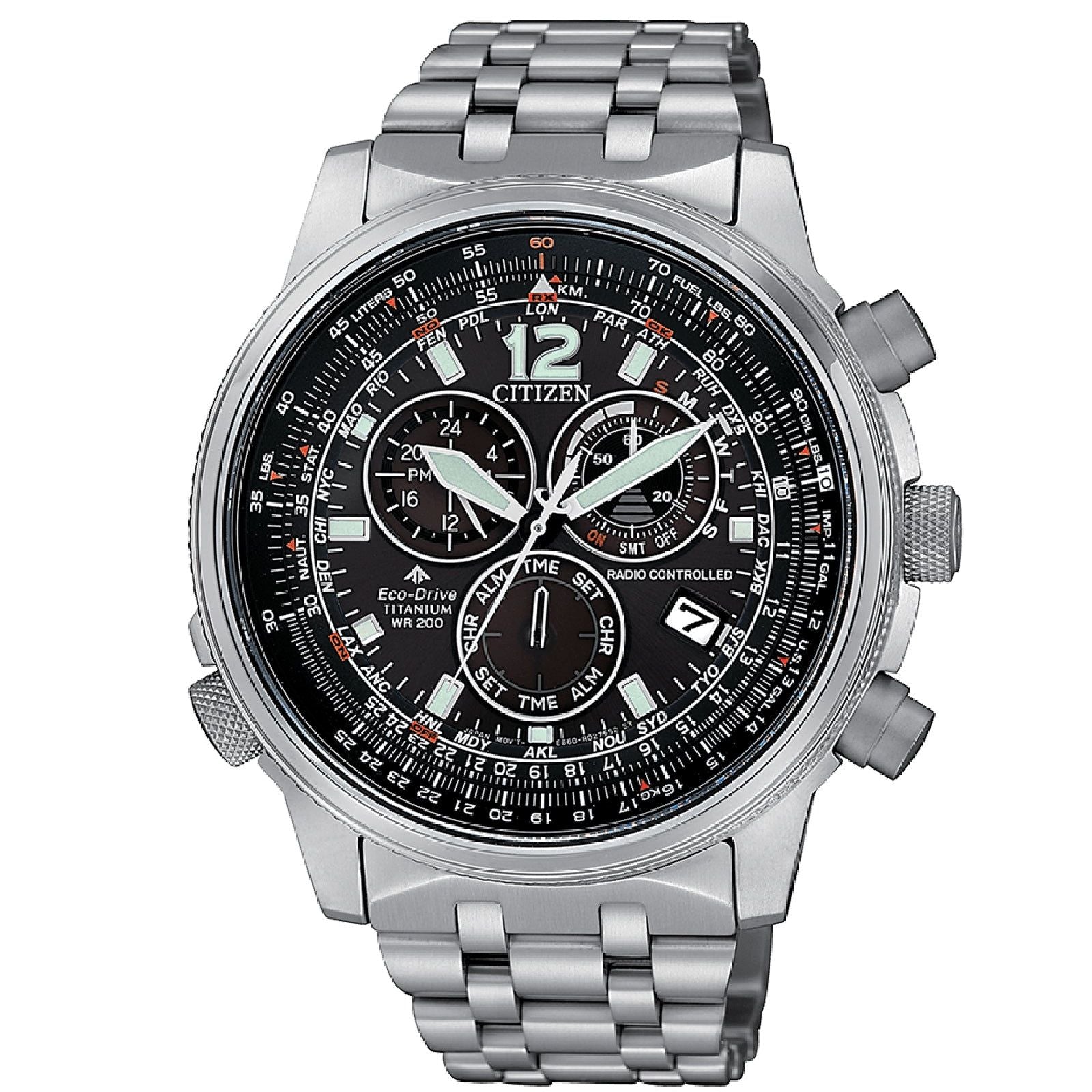 Orologio crono Citizen Radiocontrollato da uomo CB5850-80E-1