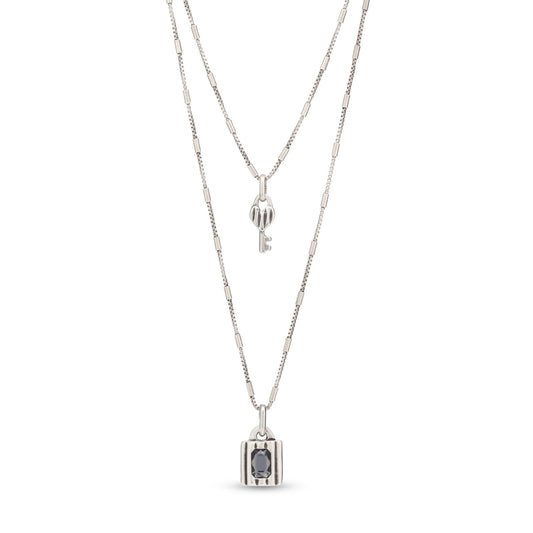 Collana Uno de 50 Confident da donna COL1799GRSMTL0U-1