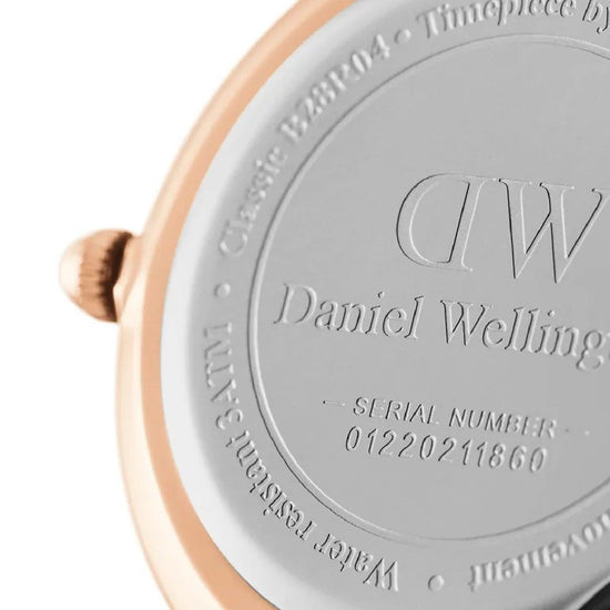 Orologio solo tempo Daniel Wellington Petite Melrose da donna DW00100219-3