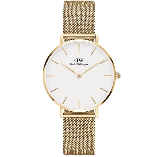 Orologio Solo tempo Daniel Wellington Petite Evergold da donna DW00100350-1