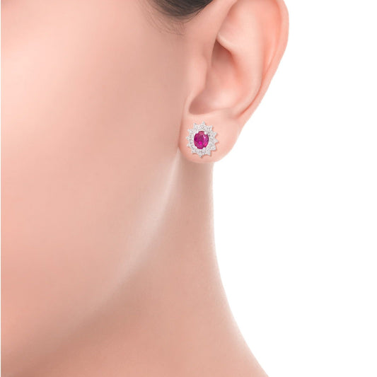 Orecchini Recarlo Camelia da donna E77CC001-RB-2