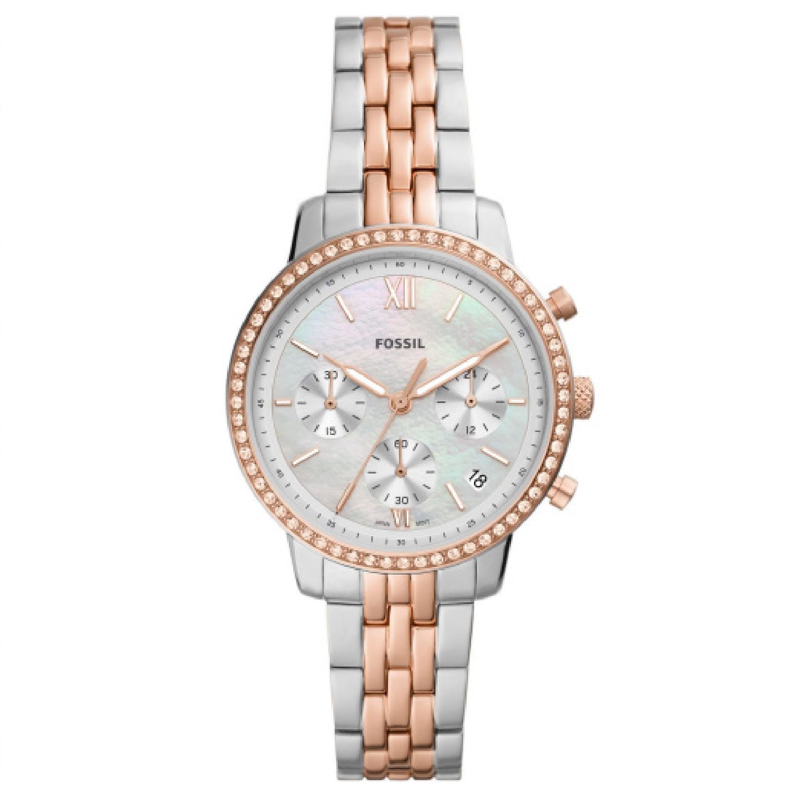Orologio cronografo Fossil Neutra da donna – JOY Gioielli Orologio cronografo Fossil Neutra da donna – JOY Gioielli