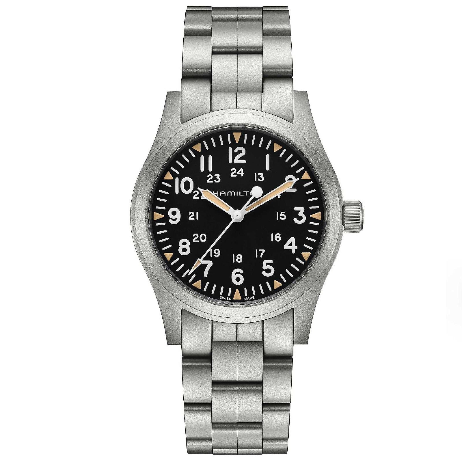 Orologio meccanico Hamilton Khaki Field da uomo H69529133-1