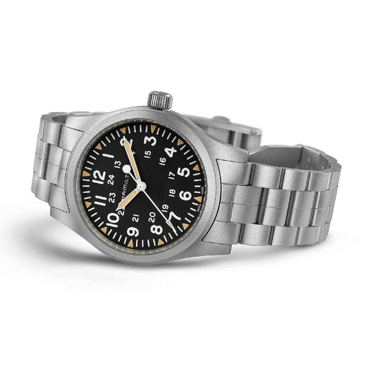 Orologio meccanico Hamilton Khaki Field da uomo H69529133-2
