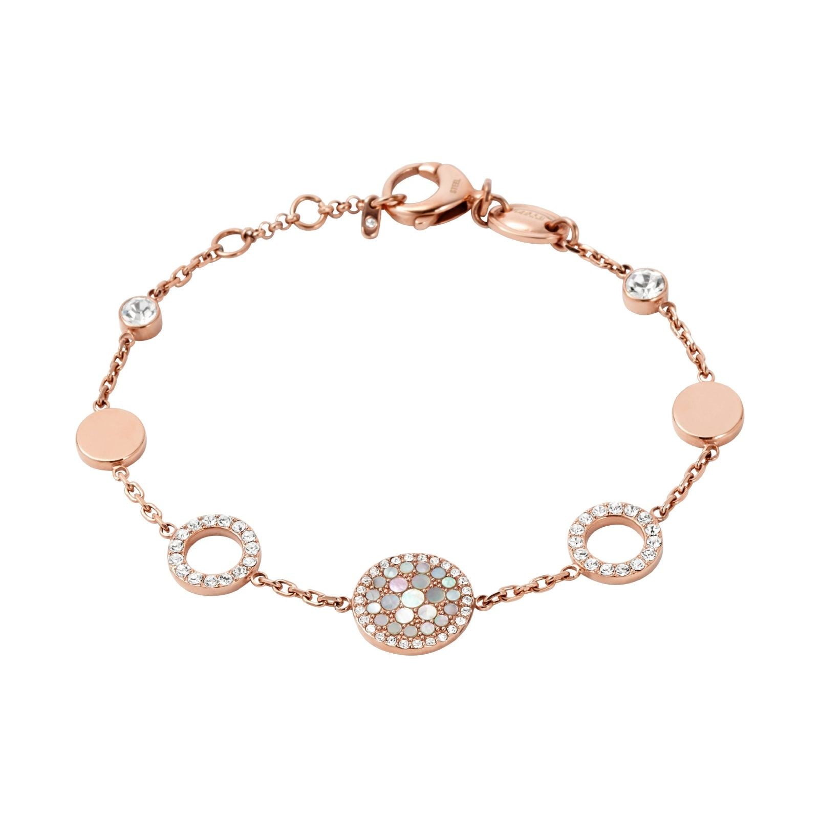Bracciale Fossil Vintage Glitz da donna JF01739791-1