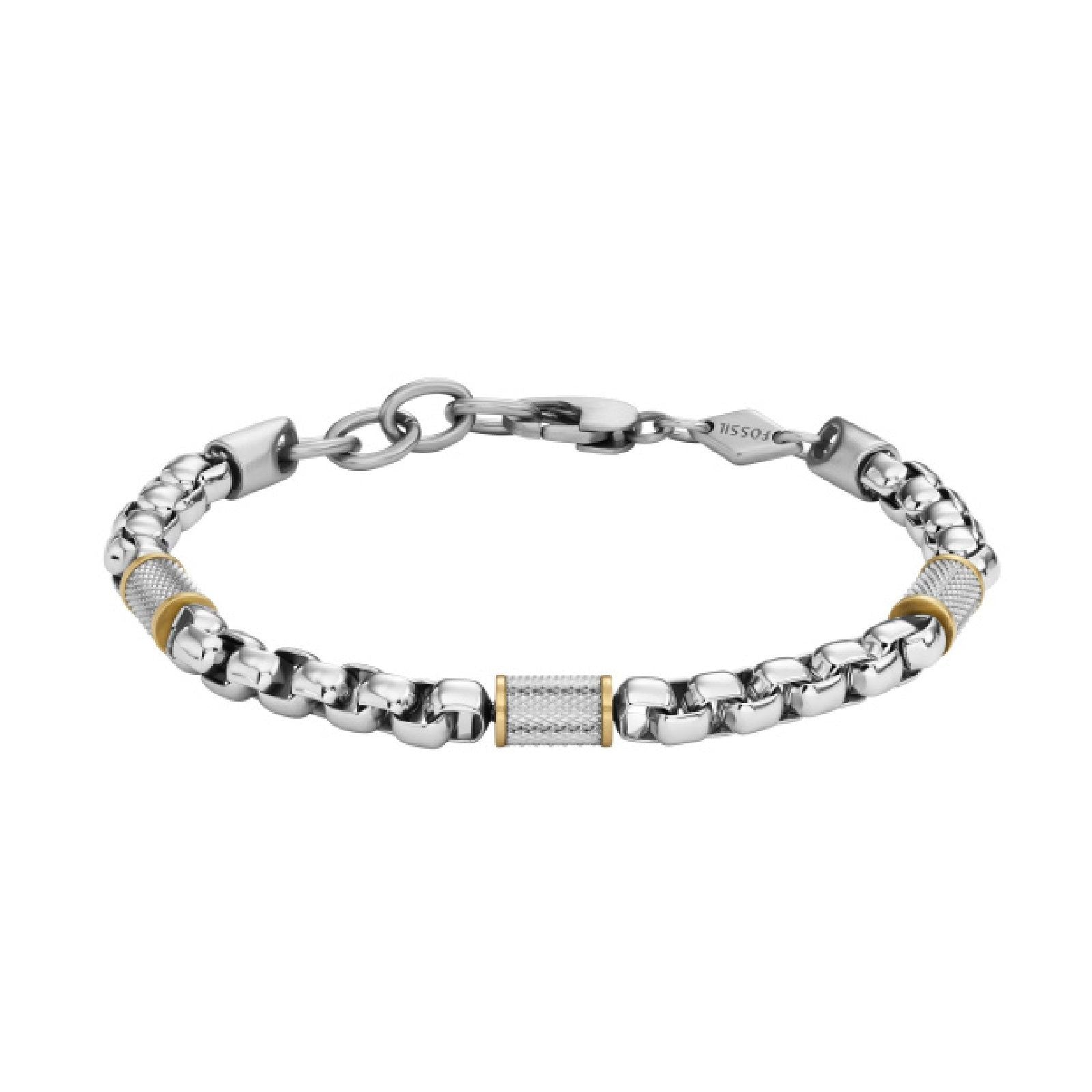 Bracciale Fossil Accessori Uomo Bracciale Fossil In Acciaio JF84873040