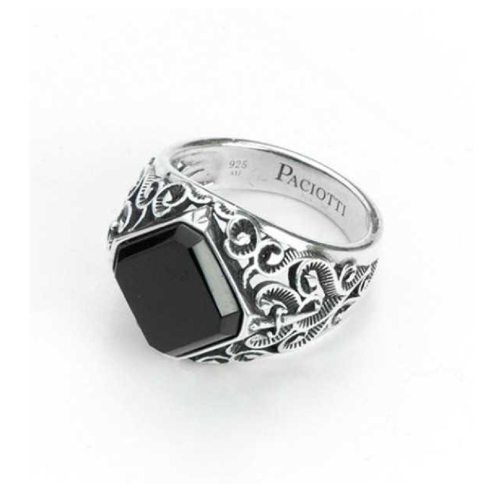 Anello Paciotti da uomo in argento 925 JPAN1728V – JOY Gioielli