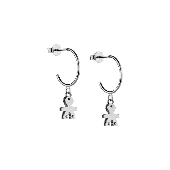 Orecchini leBebé I Classici da donna in oro bianco LBB551-1