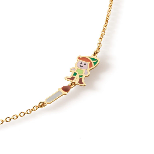 Bracciale leBebé Primegioie da bambino in oro giallo PMG099-2