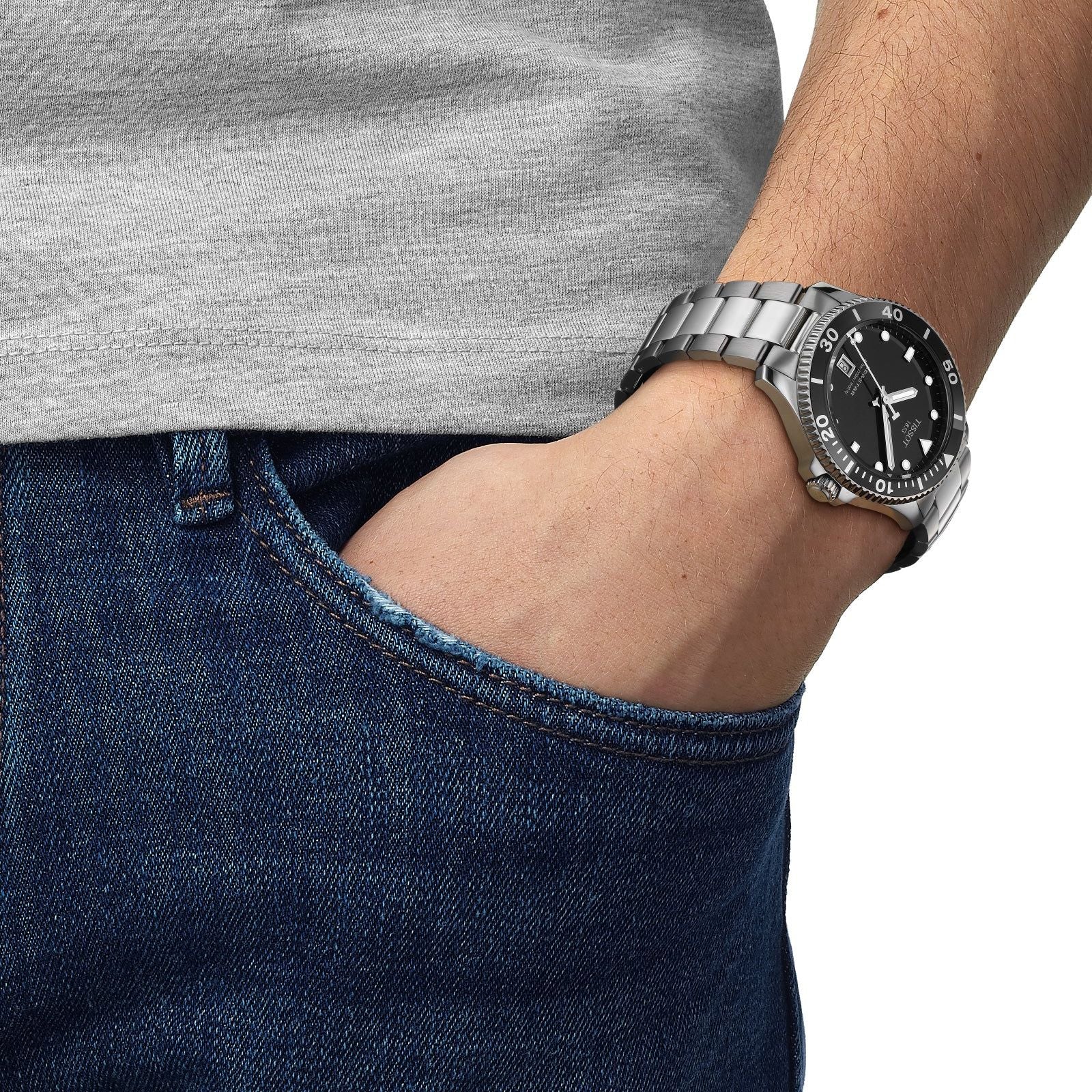 Orologio solo tempo Tissot T-Sport da uomo T1204101105100-5