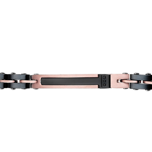 Bracciale Zancan Hiteck da uomo UHB012-1