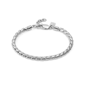 Bracciale catena corda Nomination in acciaio da uomo 22 cm