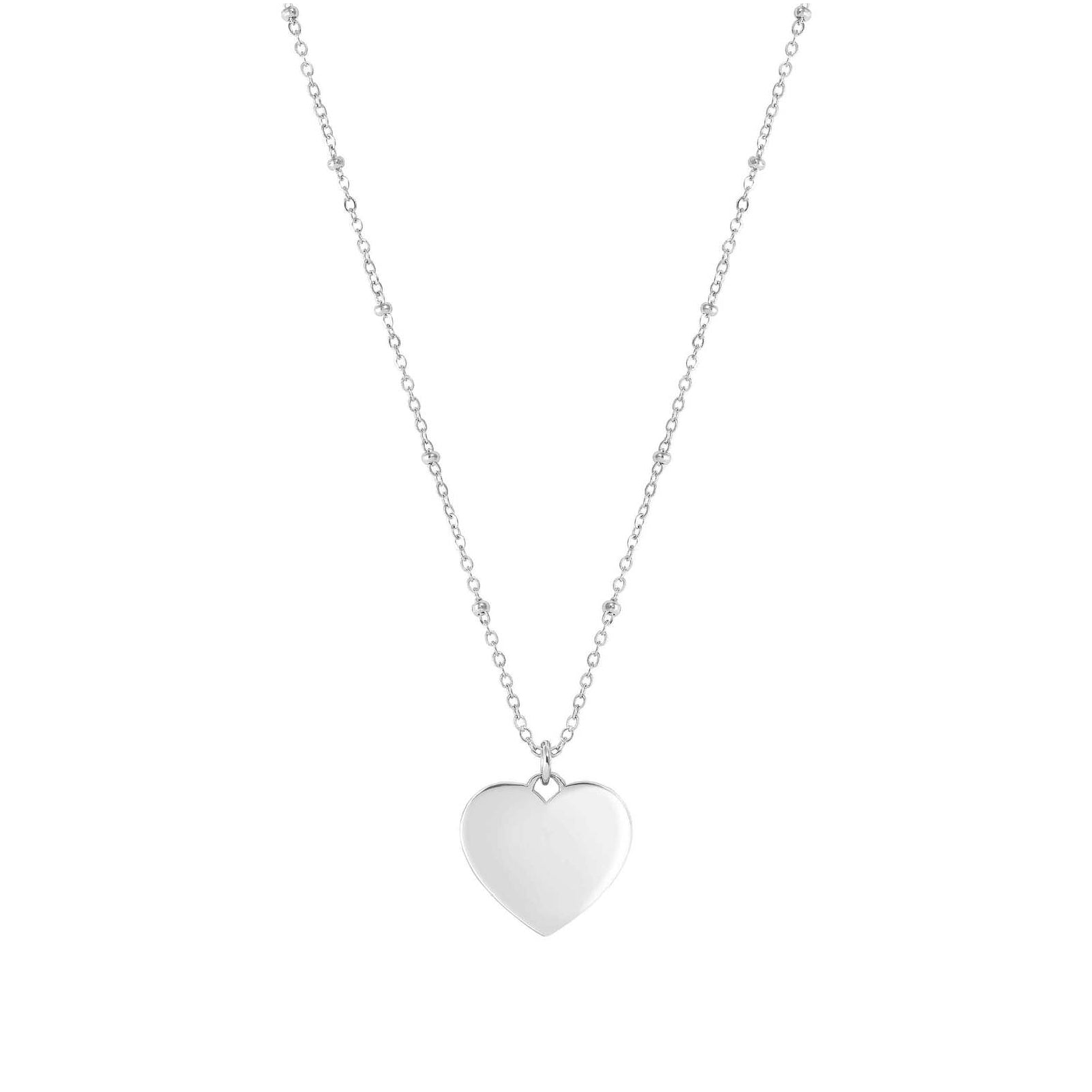 Collana girocollo Nomination in acciaio con ciondolo cuore 004