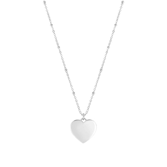 Collana girocollo Nomination in acciaio con ciondolo cuore 004