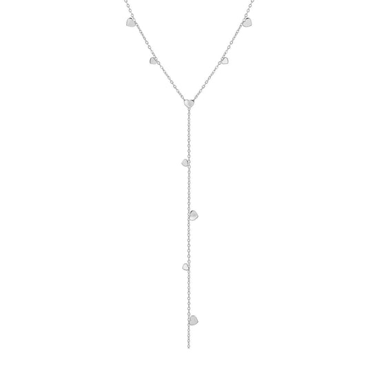 Collana con pendente Nomination Ritmatika acciaio con cuori MISURA UNICA