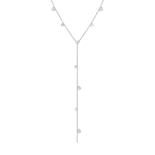 Collana con pendente Nomination Ritmatika acciaio con cuori MISURA UNICA