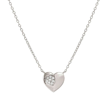 Collana Nomination Petit Sparkle cuore argento con zirconi MISURA UNICA
