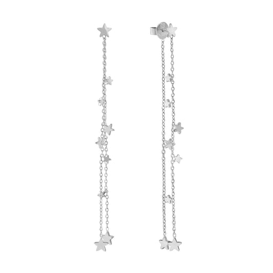 Orecchini Nomination Ritmatika con stelle pendenti MISURA UNICA
