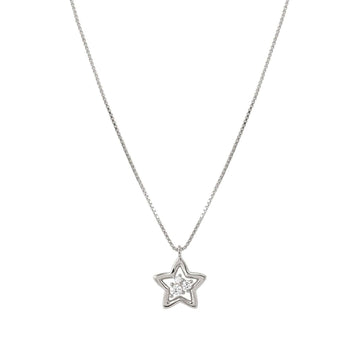 Collana Nomination in argento con stella centrale di zirconi MISURA UNICA