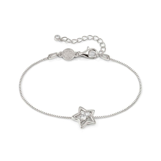 Bracciale Nomination Dream Beats in argento e stella centrale 18 cm