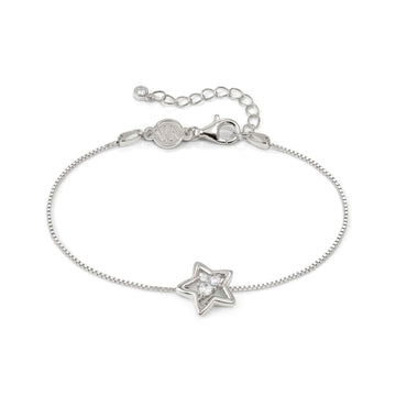 Bracciale Nomination Dream Beats in argento e stella centrale 18 cm