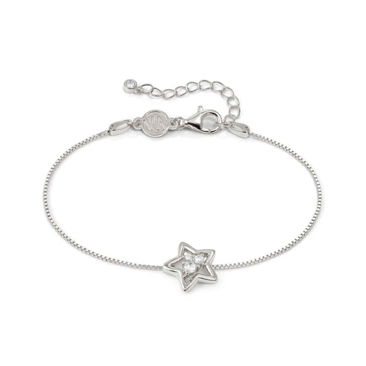Bracciale Nomination Dream Beats in argento e stella centrale 18 cm