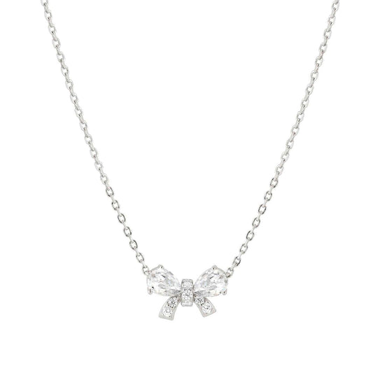 Collana da donna Nomination in argento con fiocco di zirconi MISURA UNICA
