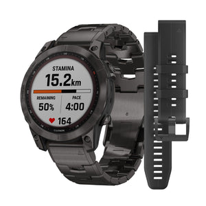 Orologio GPS Garmin Fēnix 7 Sapphire Solar Edition unisex