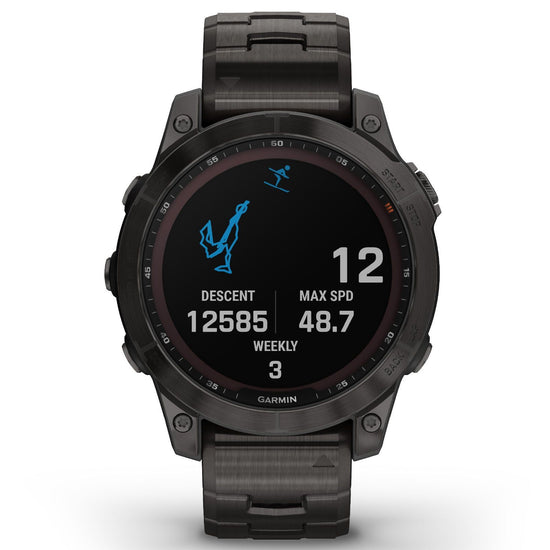 Orologio GPS Garmin Fenix 7 Sapphire Solar Edition unisex 010-02540-39-2