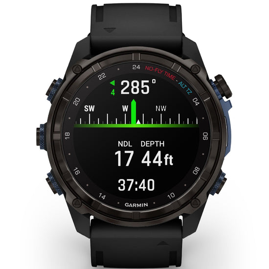 Orologio Smartwatch GPS unisex Garmin Descent™ Mk3i cassa di 51 mm e cinturino in silicone nero 010-02752-11 010-02752-11-5