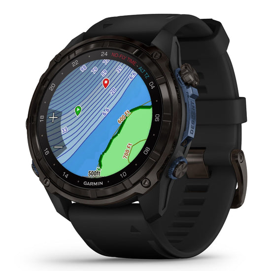 Orologio Smartwatch GPS unisex Garmin Descent™ Mk3i cassa di 51 mm e cinturino in silicone nero 010-02752-11 010-02752-11-8