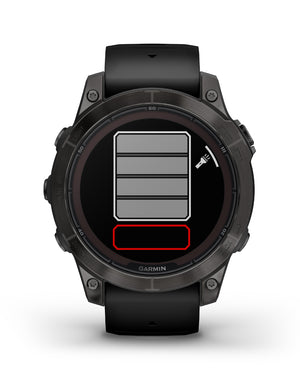 Orologio Smartwatch GPS unisex Garmin Fēnix® 7 Pro cassa di 47 mm e cinturino in silicone nero 010-02777-11