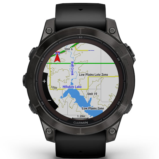 Orologio Smartwatch unisex Garmin Fenix® 7 Pro cassa 47 mm e silicone nero 010-02777-11-5