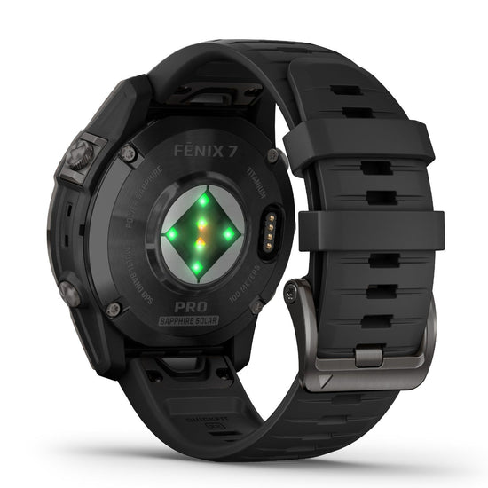 Orologio Smartwatch unisex Garmin Fenix® 7 Pro cassa 47 mm e silicone nero 010-02777-11-8