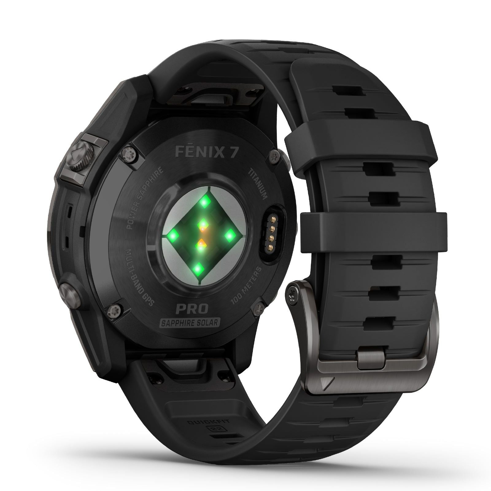 Orologio Smartwatch unisex Garmin Fenix® 7 Pro cassa 47 mm e silicone nero 010-02777-11-8