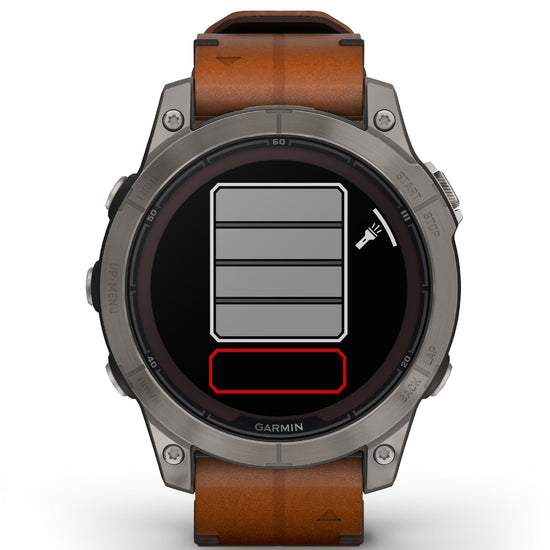 Orologio Smartwatch unisex Garmin Fenix® 7 Pro cassa 47 mm e pelle marrone 010-02777-30-2