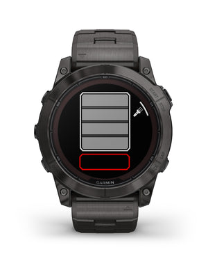 Orologio Smartwatch GPS unisex Garmin Fēnix® 7 Pro cassa di 51 mm e bracciale in titanio nero 010-02778-30