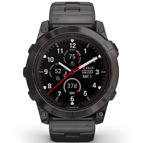 Orologio Smartwatch unisex Garmin Fenix® 7 Pro cassa 51 mm e titanio nero 010-02778-30-7
