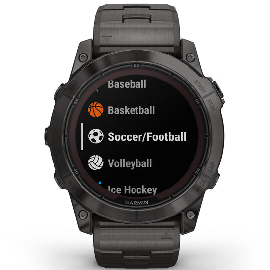 Orologio Smartwatch unisex Garmin Fenix® 7 Pro cassa 51 mm e titanio nero 010-02778-30-8
