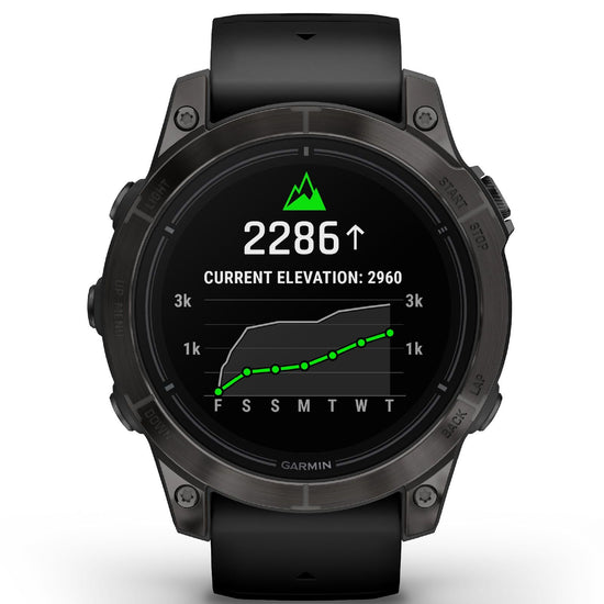 Orologio Smartwatch GPS unisex Garmin Epix™ Pro (Gen 2) in silicone nero 47 mm 010-02803-11-1