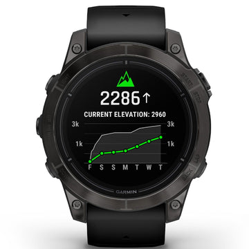Orologio Smartwatch GPS unisex Garmin Epix™ Pro (Gen 2) in silicone nero 47 mm 010-02803-11-1