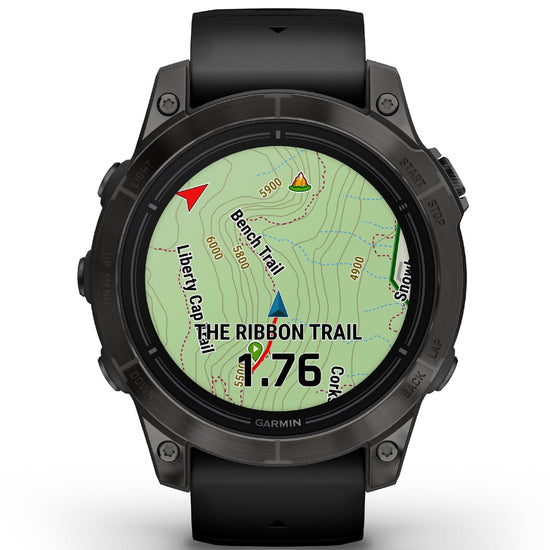 Orologio Smartwatch GPS unisex Garmin Epix™ Pro (Gen 2) in silicone nero 47 mm 010-02803-11-4