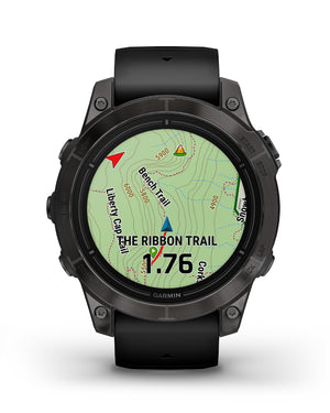 Orologio Smartwatch GPS unisex Garmin Epix™ Pro (Gen 2) cassa di 47 mm e bracciale in silicone nero 010-02803-11